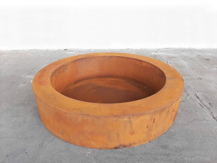 Steel Firepit Corten B
