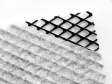 Dränmatte (Drainagematte Geoverbundstoff) mit doppelseitigem Geotextil