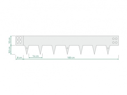 Steel Border Galvan S 1,5/100 (1,5 mm)